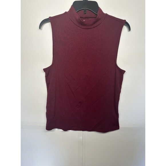 GAP Women’s Modern Mock Neck Sleeveless Tank – Size XL - Picture 1 of 4